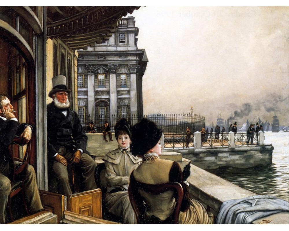 The Terrace Of The Trafalgar Tavern Greenwich London