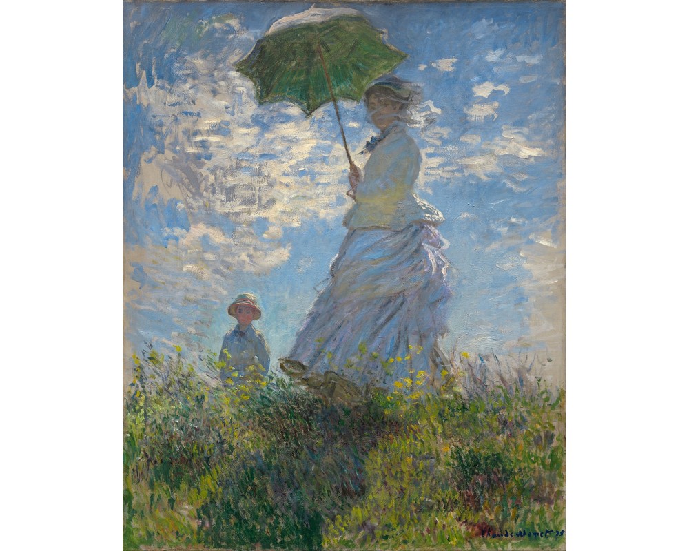 The Walk, Woman with a Parasol