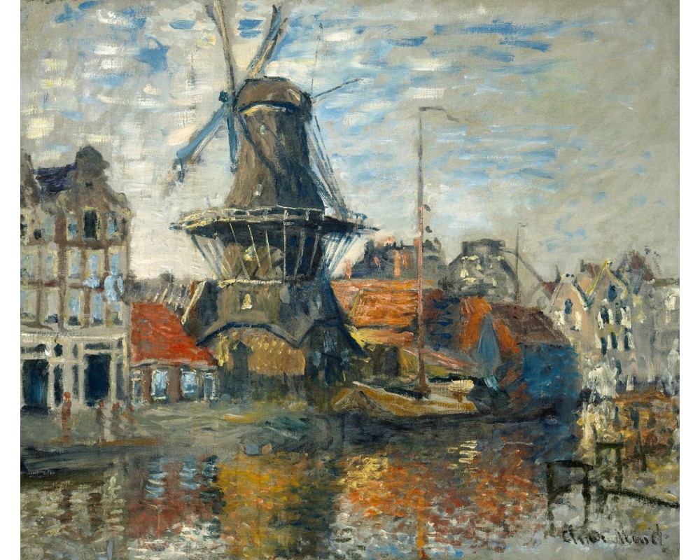 The Windmill on the Onbekende Canal, Amsterdam