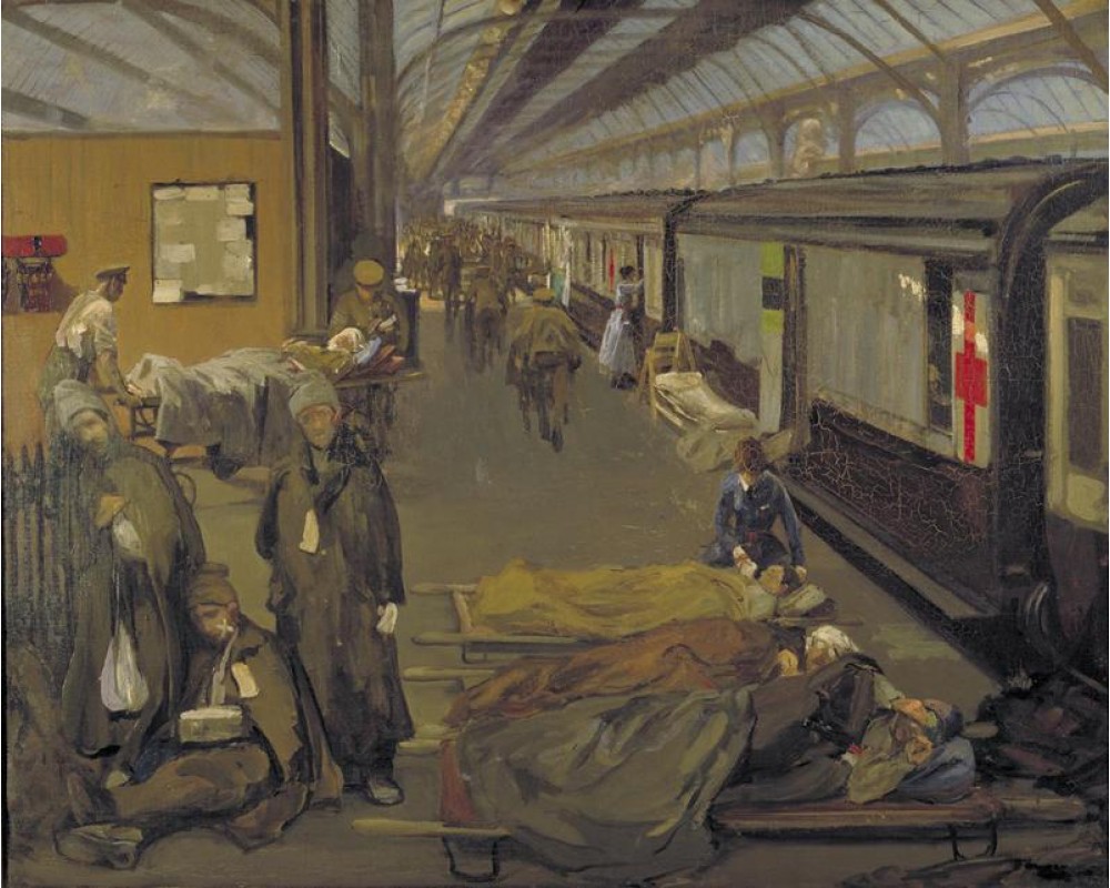 The Wounded at Dover, 1918