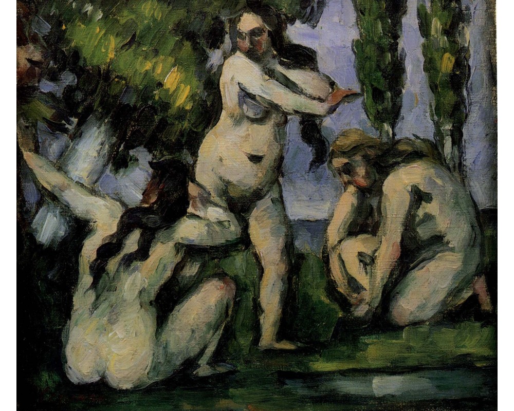 Three Bathers