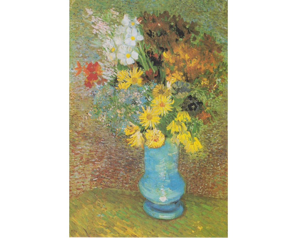 Vase with Daisies and Anemones