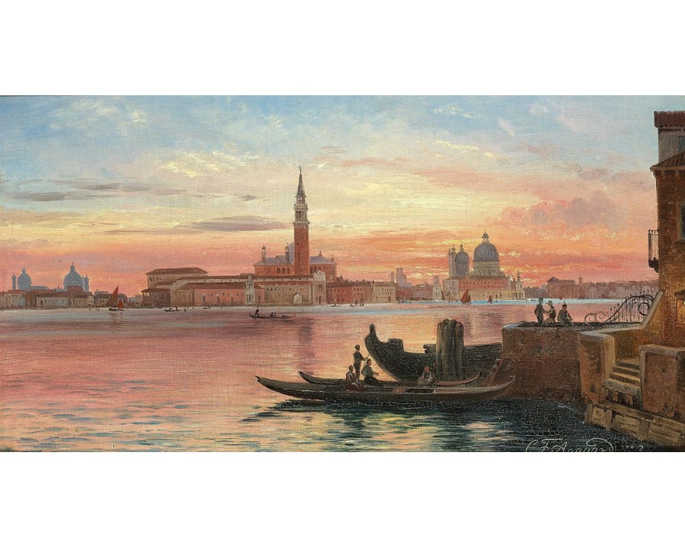 Venice at sunset