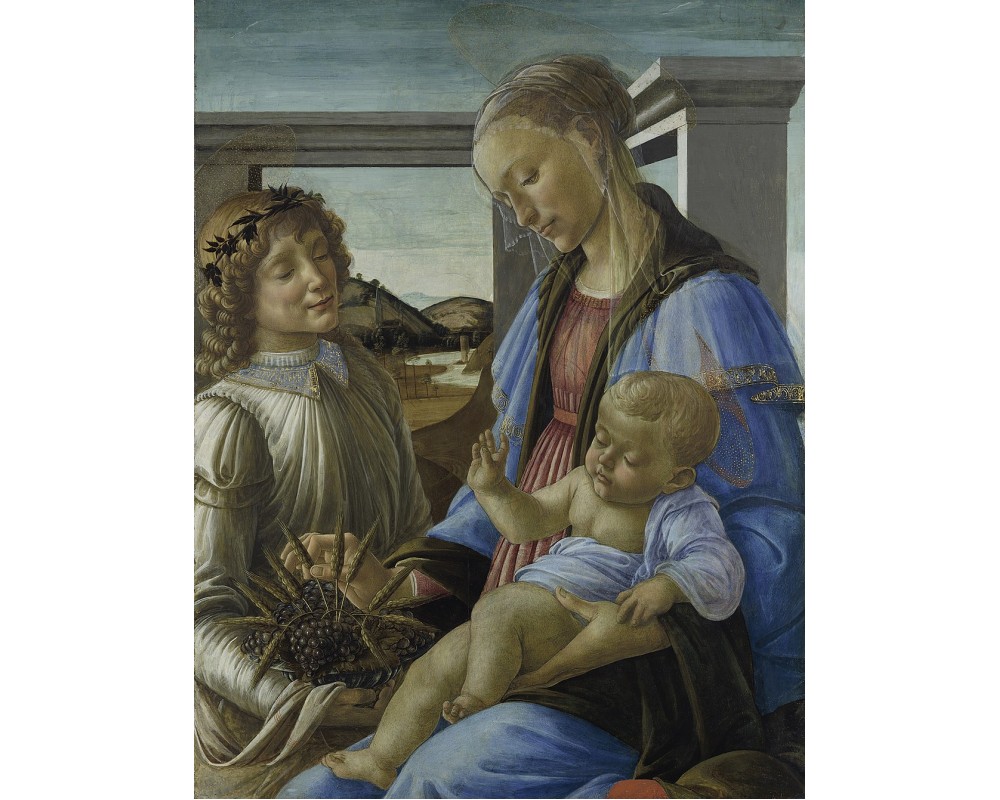 Virgin and Child with an Angel