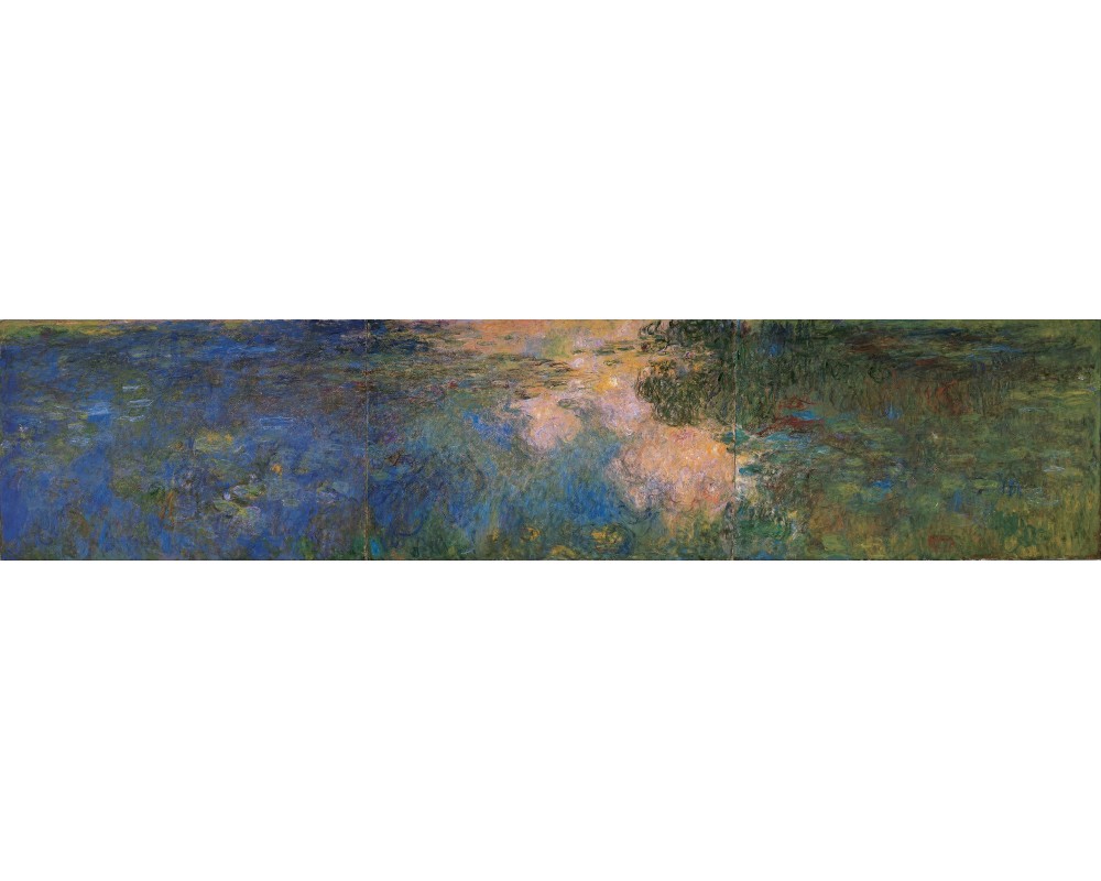 Water-Lily Pond 1920-1926 3 panels