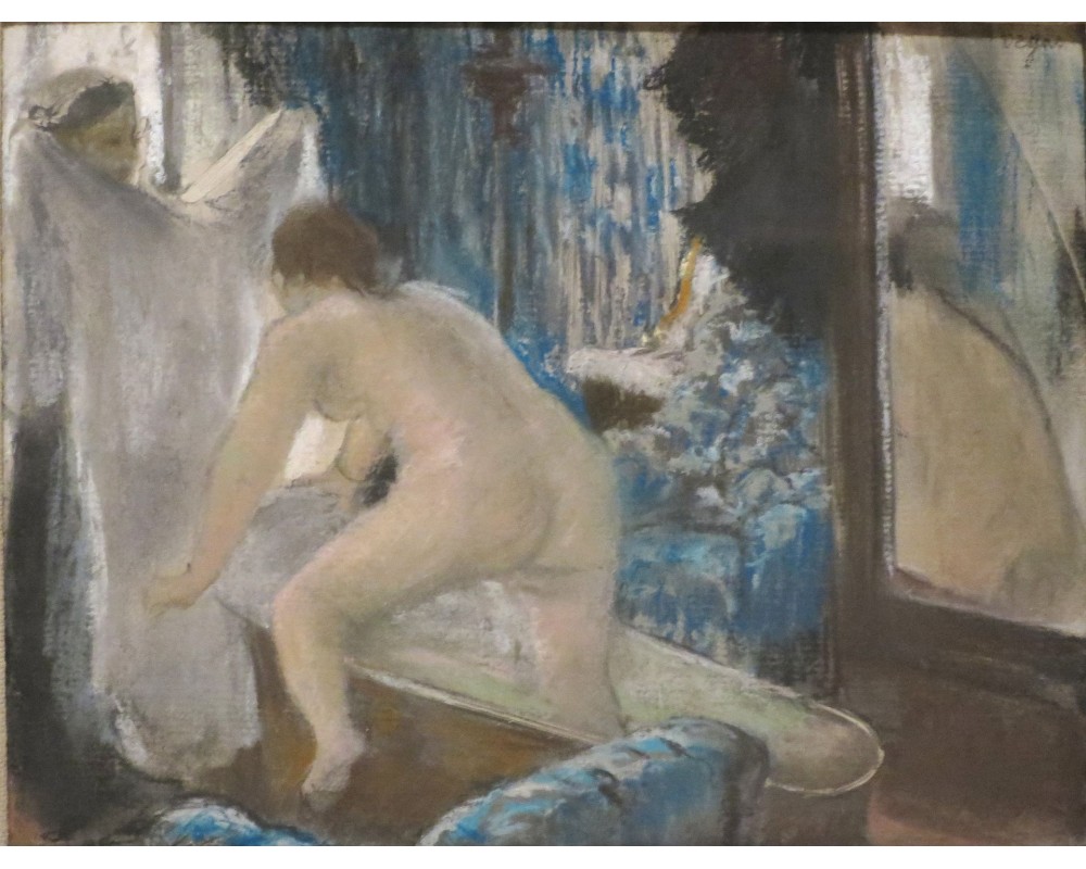 Woman Getting out of the Bath