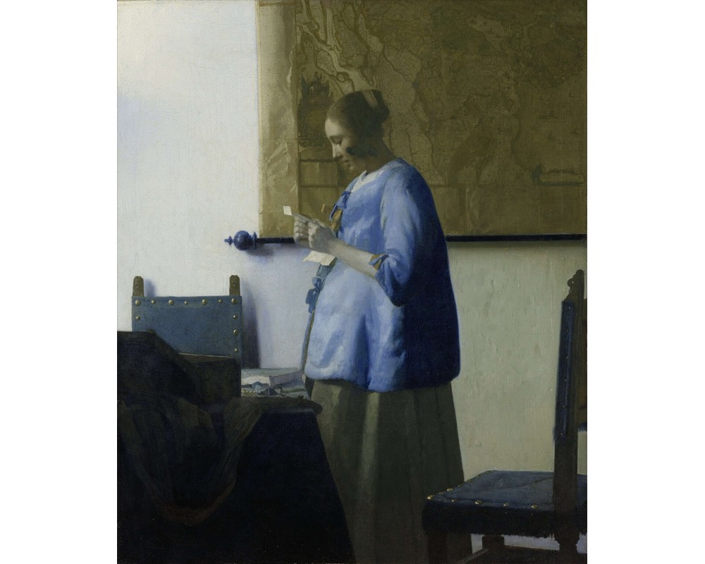 Woman Reading a Letter